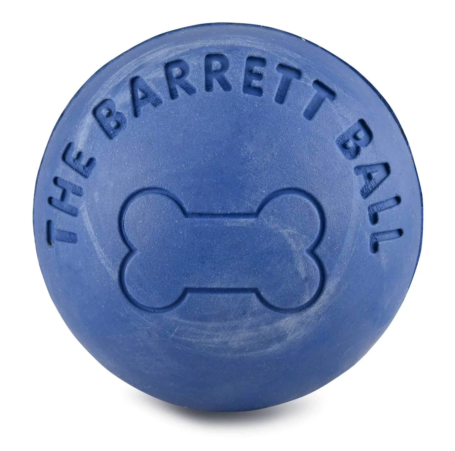 Fine Crafted SPOT Ethical Barrett Ball – Medium Blue Rubber Dog Toy Virtually Indestructible Expertly Made