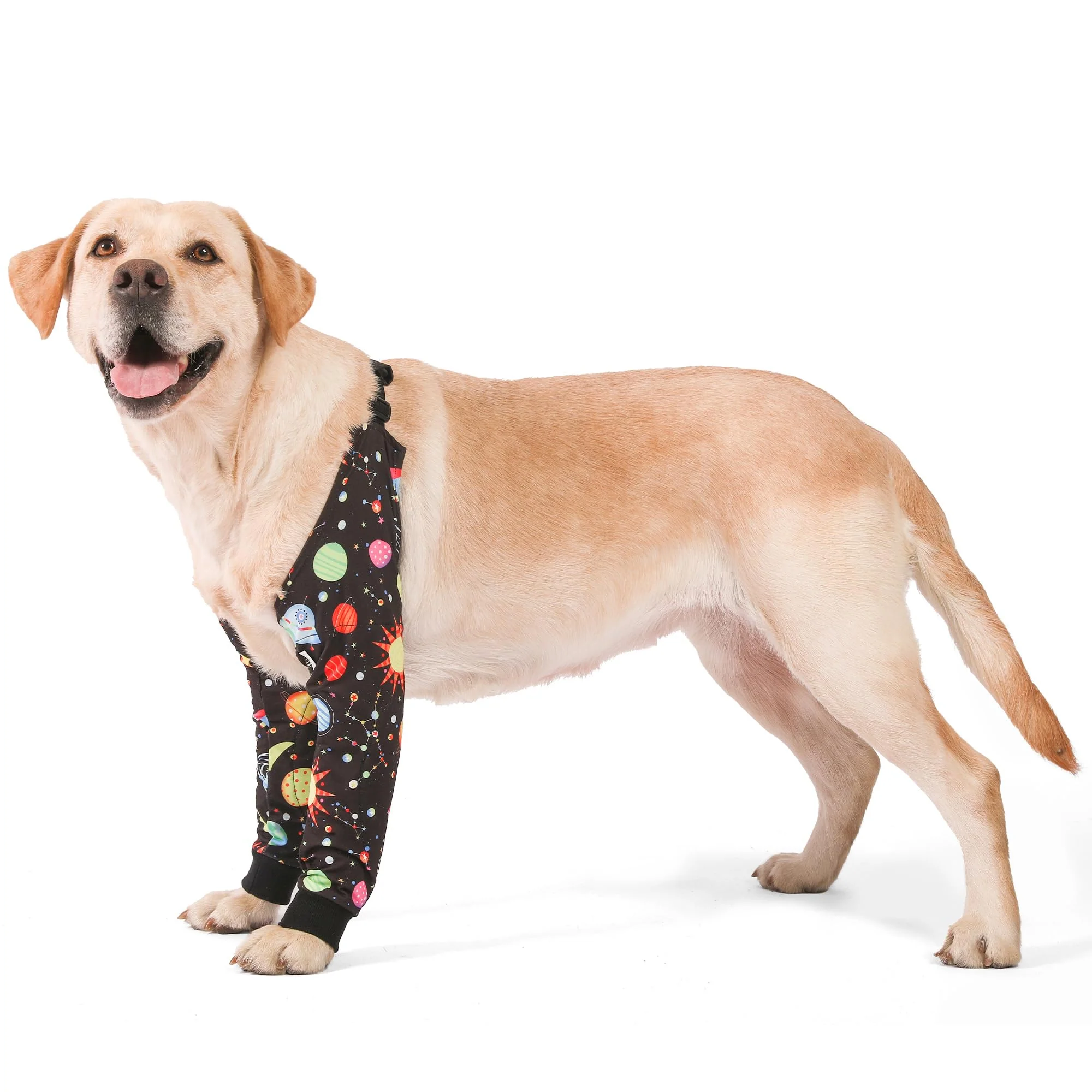 Top-Quality LovinPet Dog Elbow Protector – Anti-Licking Elbow Sleeve for Medium to Large Dogs Adjustable Durable Front Leg Guard Flexible