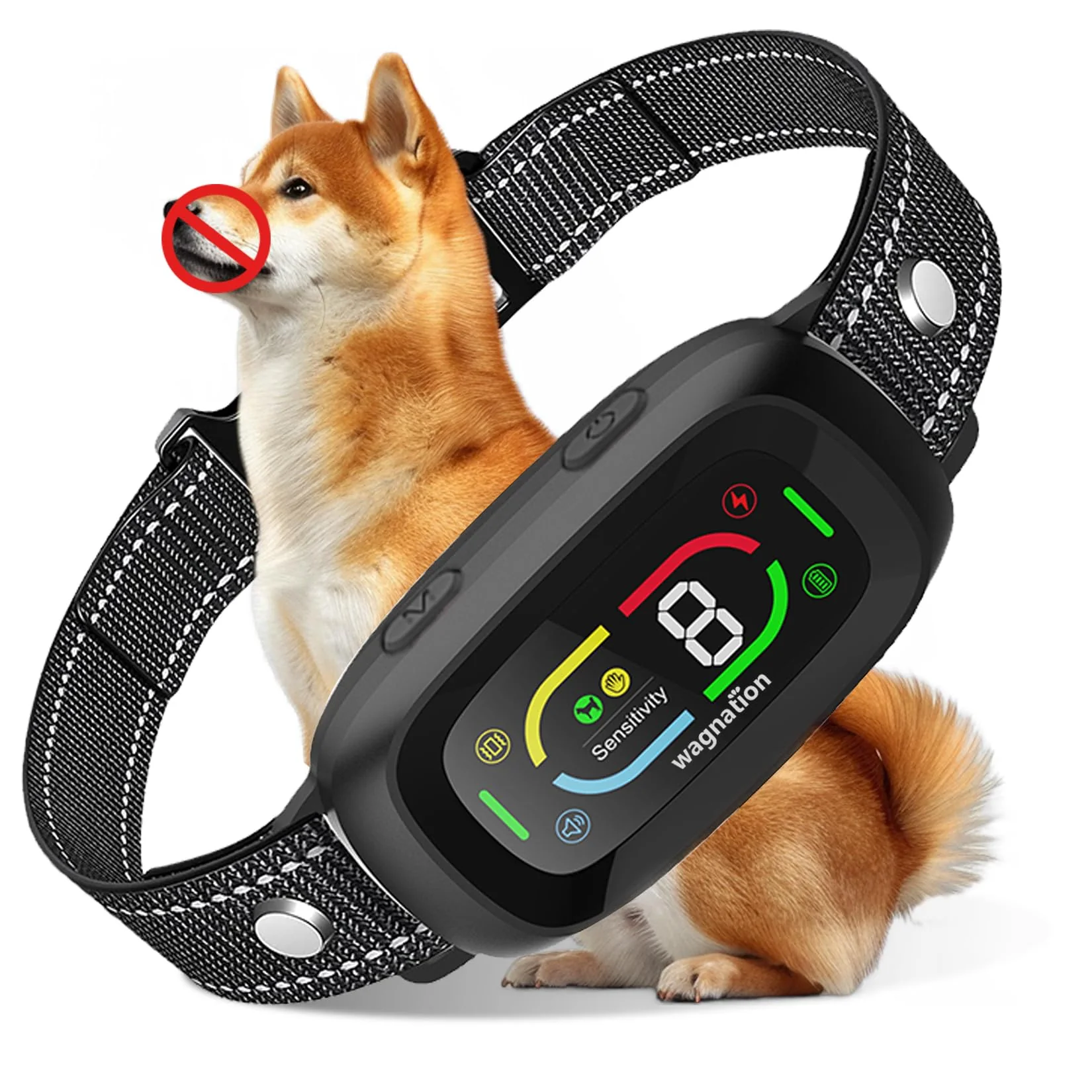 Soft Wagnation Automatic Dog Bark Collar – Safe Training 9 Sensitivity Levels IP67 Waterproof Exceptional