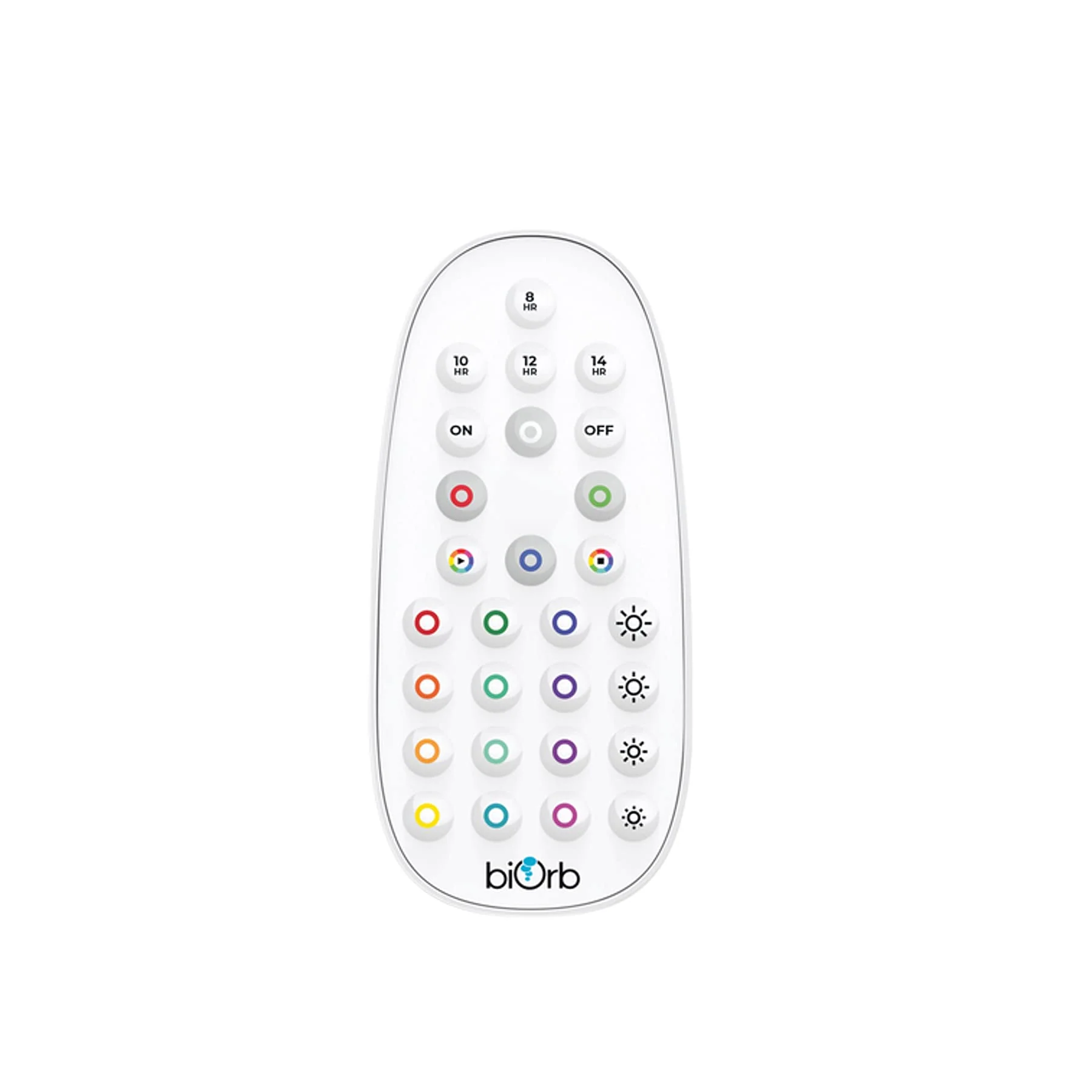Flexible biOrb MCR Remote Control – White Color Lighting Day-Night Cycle Natural