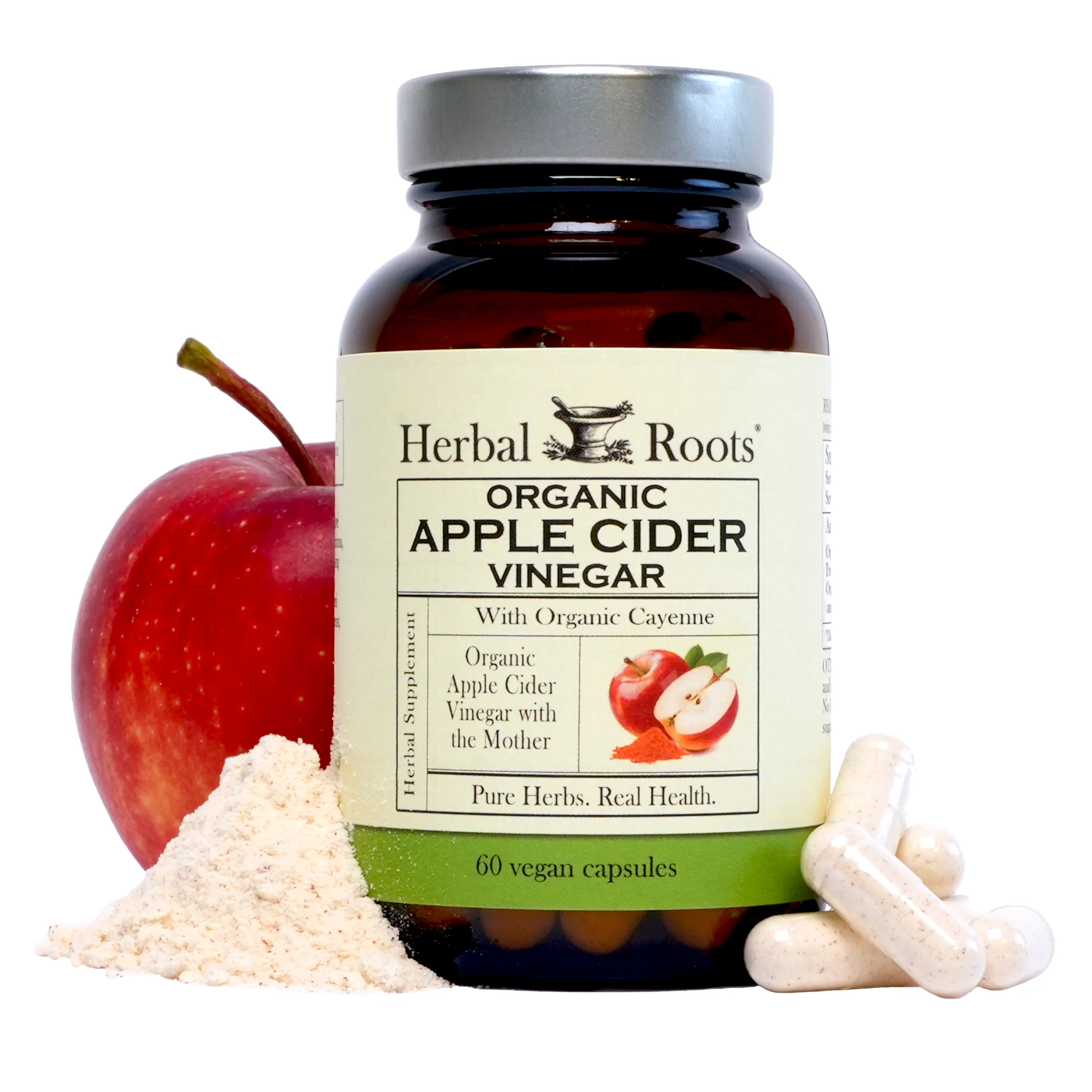 Green Organic Apple Cider VinegarApple Cider Vinegar Capsules Trendy