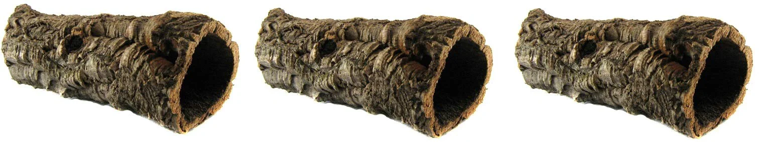 Carefully Designed Zoo Med Natural Cork Bark Round Small 3 Pack – Terrarium Hide Decor Soft