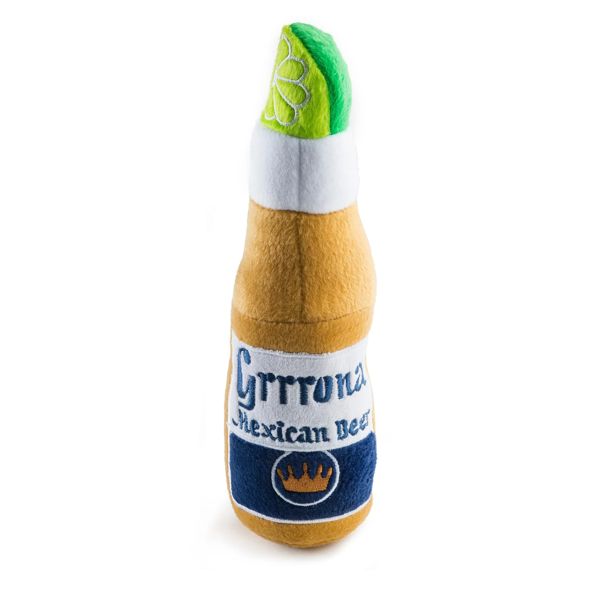 Easy-to-Use Haute Diggity Dog Grrrona Beer Bottle Plush Toy – Interactive Squeaker Large Machine-Washable Convenient