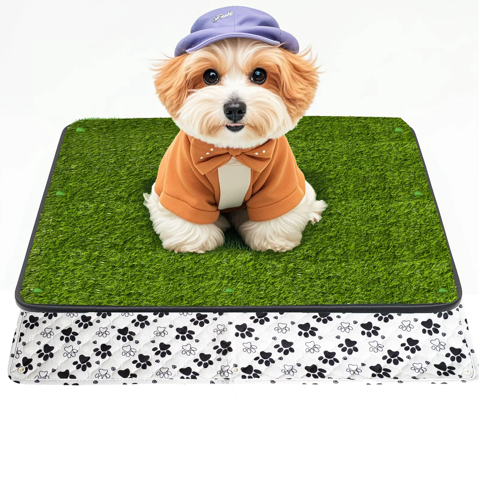 Breathable Zalhyrox Grass Pad for Dogs Potty 20×25 — Indoor Outdoor Reusable Washable Dog Turf First-Class