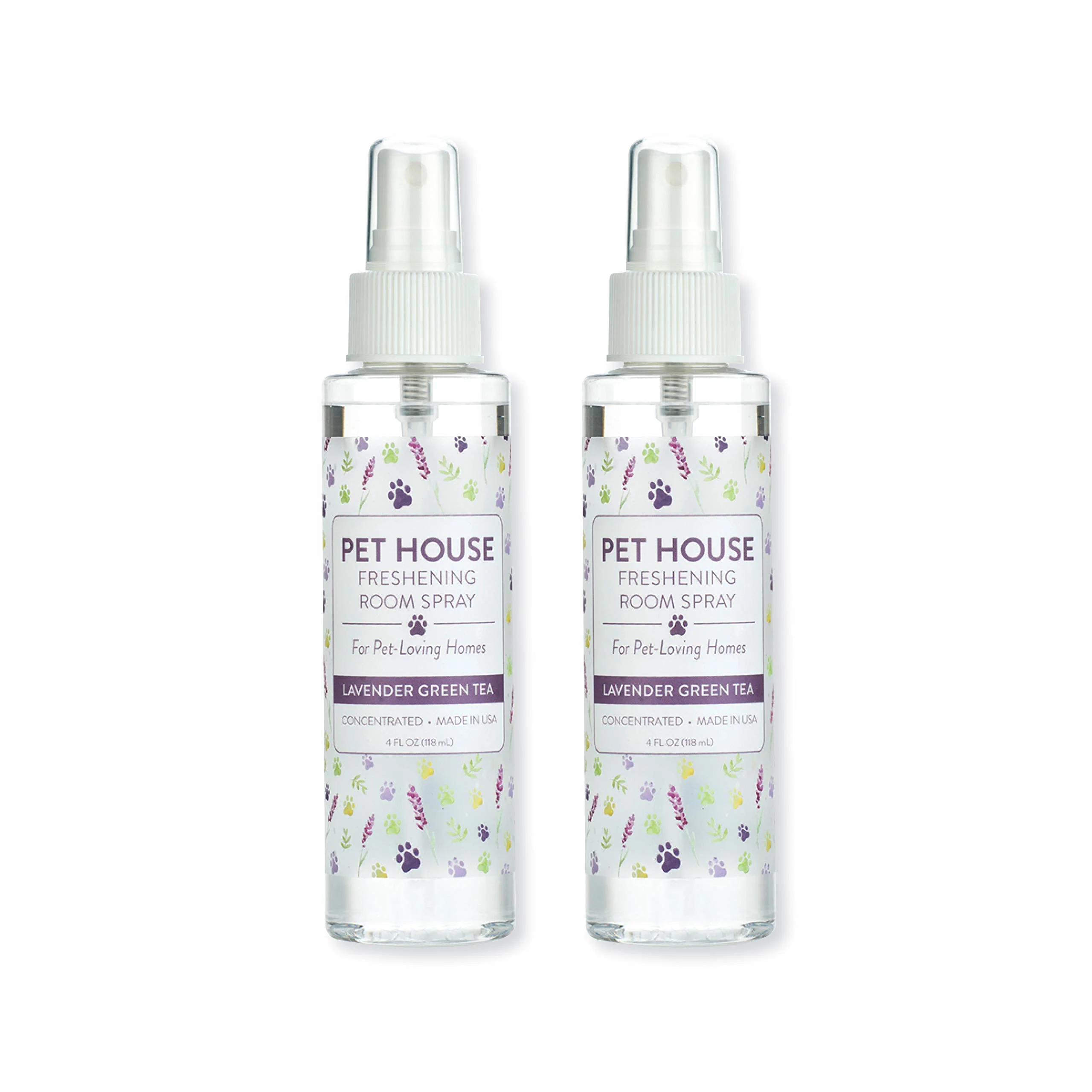 Contemporary One Fur All Concentrated Room Spray – Pet Odor Eliminator with Lavender Green Tea Pack of 2 Healthy