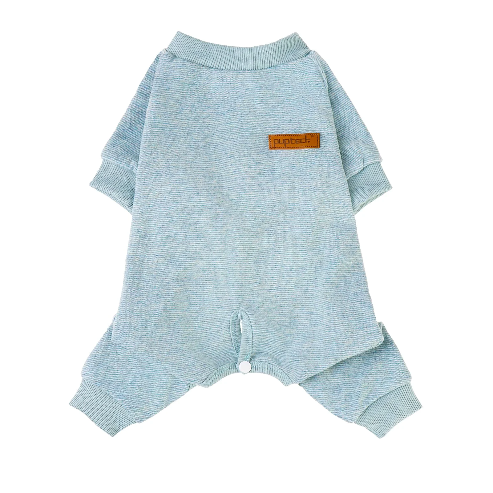 Fast PUPTECK Dog Pajamas – Soft Fleece Stretchy Onesie for Small to Large Dogs Stylish