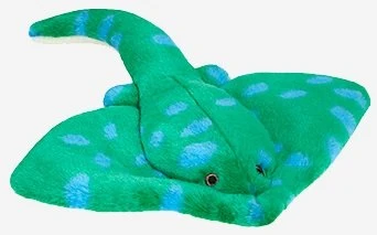 Contemporary Fluff Tuff Gordon Stingray – Plush 10-Inch Dog Toy Pillow Premium