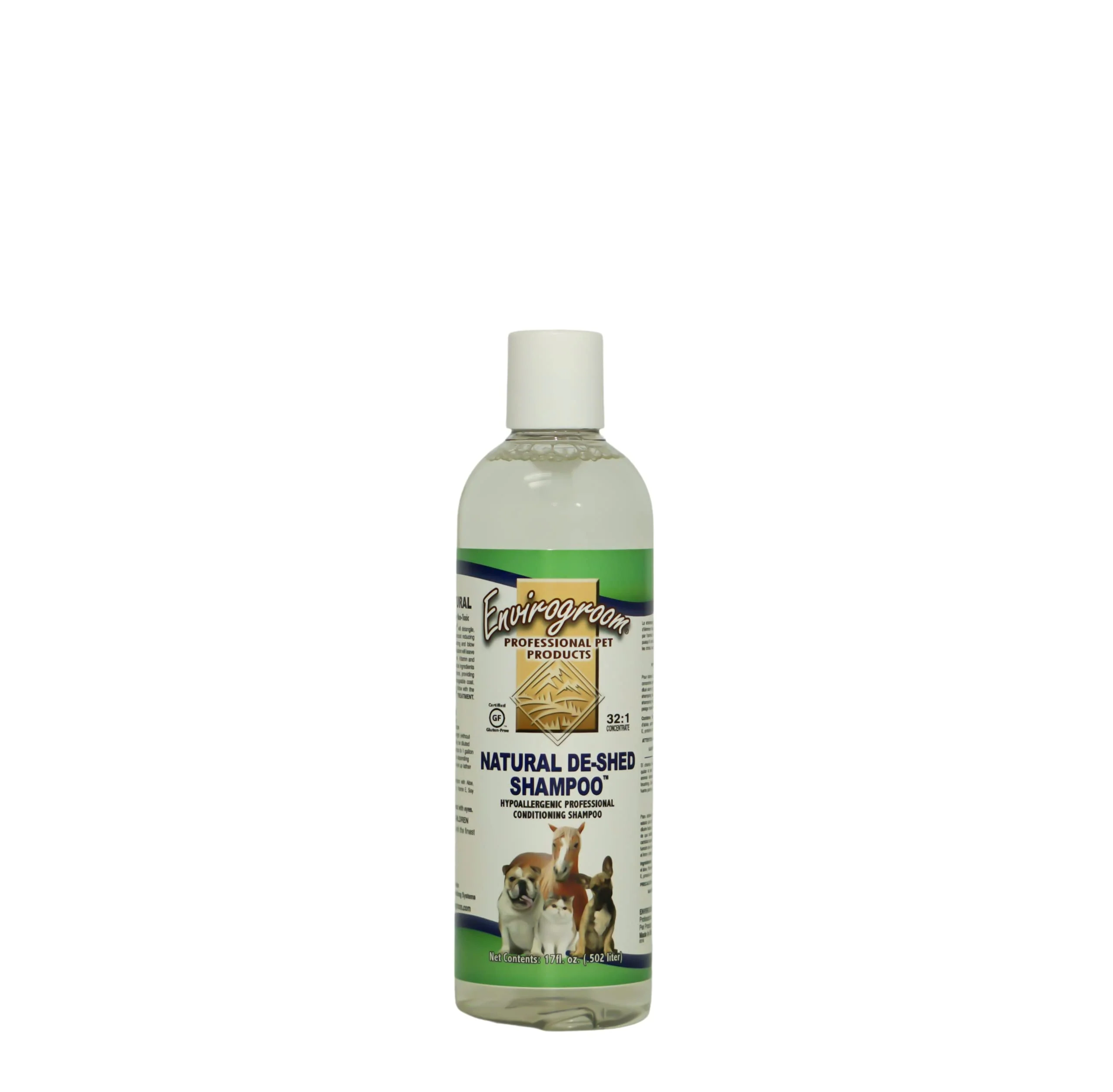 Reliable Envirogroom Natural De-Shed Shampoo 17 oz – Gentle Detangling for Pets Sophisticated