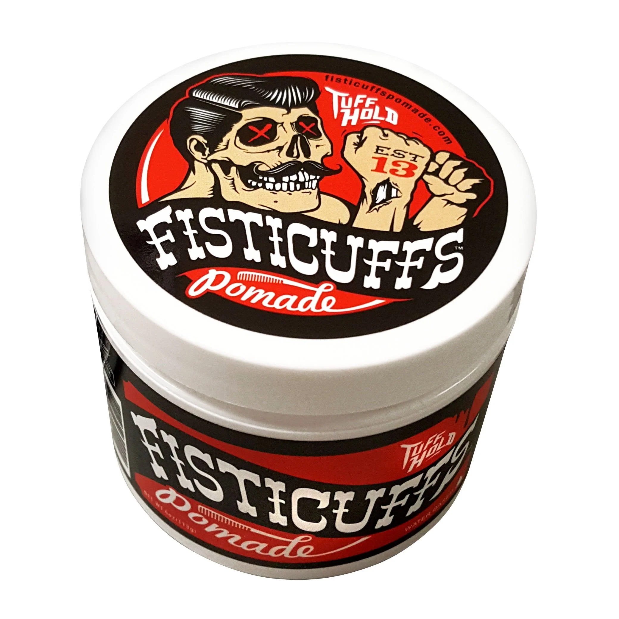 Fine Crafted Pomada Fisticuffs™ TUFF HOLD en frasco de 113 g Recyclable