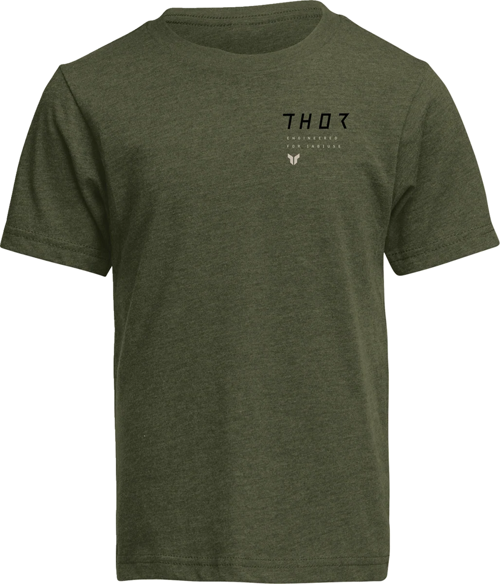 Original THOR Youth Stamp T-Shirt – Olive – Large 3032-3914 Comfortable