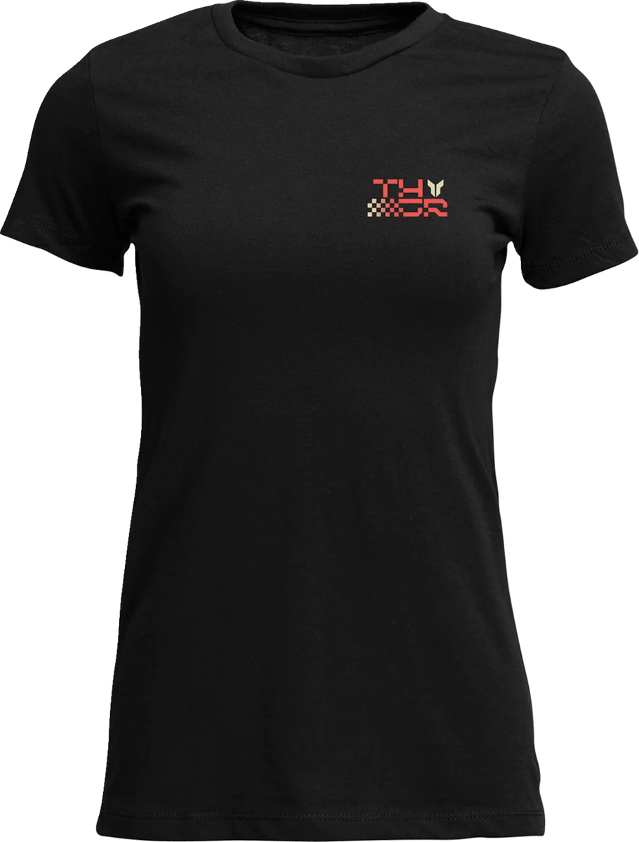 Optimized THOR Women’s Vantage T-Shirt – Vintage Black – Small 3031-4330 Pure