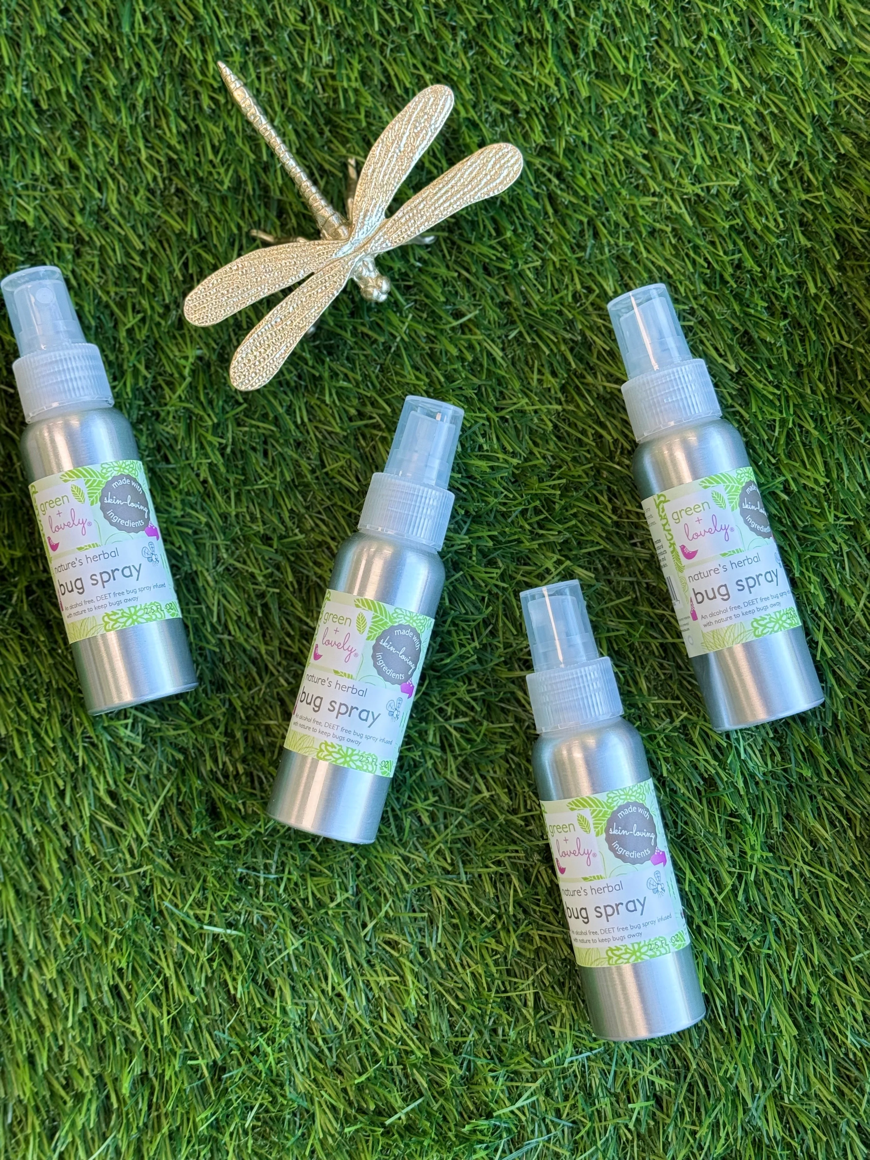Superior Repelente de insectos a base de hierbas de la naturaleza repelente de mosquitos – Sin DEET ni alcohol Stylish