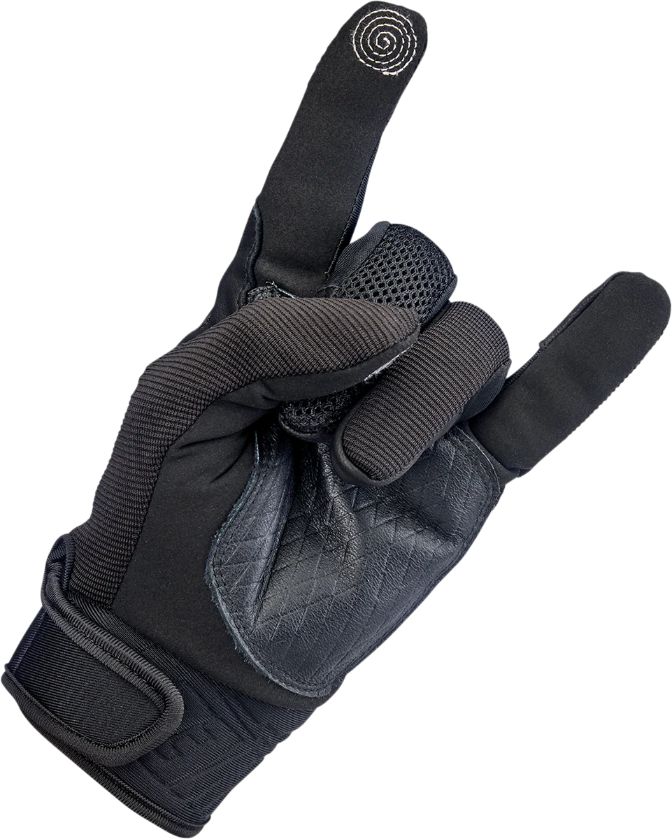 Optimized BILTWELL Baja Gloves – Black Out – Small 1508-0101-302 Recyclable