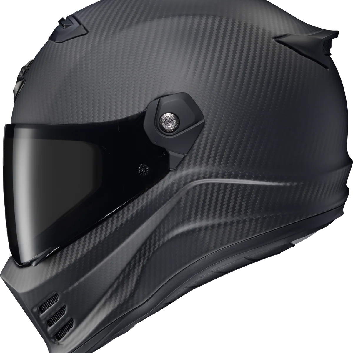 Certified Scorpion – Covert Fx Carbon Full Face Helmet Matte Black Md Versatile