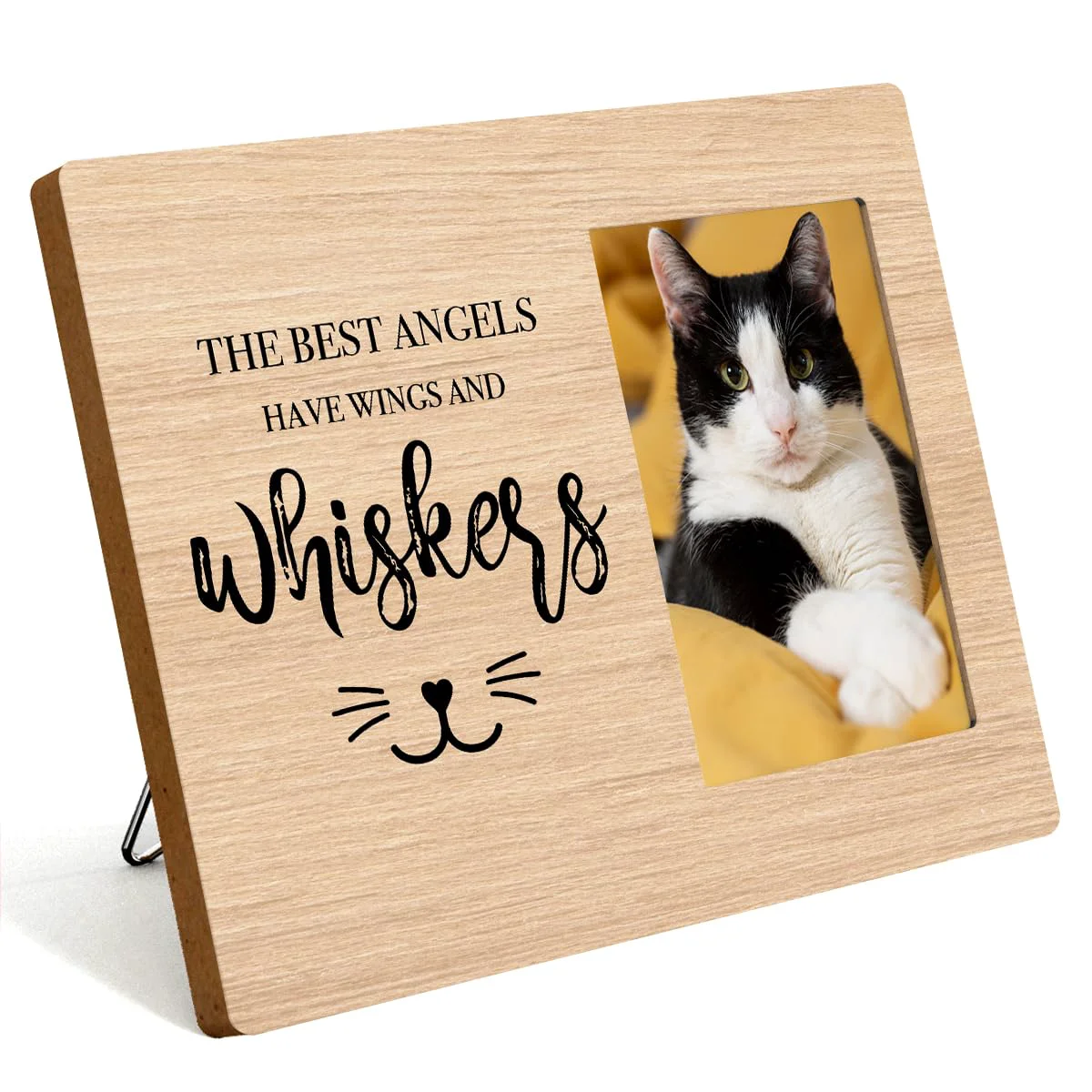 Eco-Friendly IAXIC Pet Memorial Gifts for Cats – Sympathy Photo Frame Remembrance Comfortable