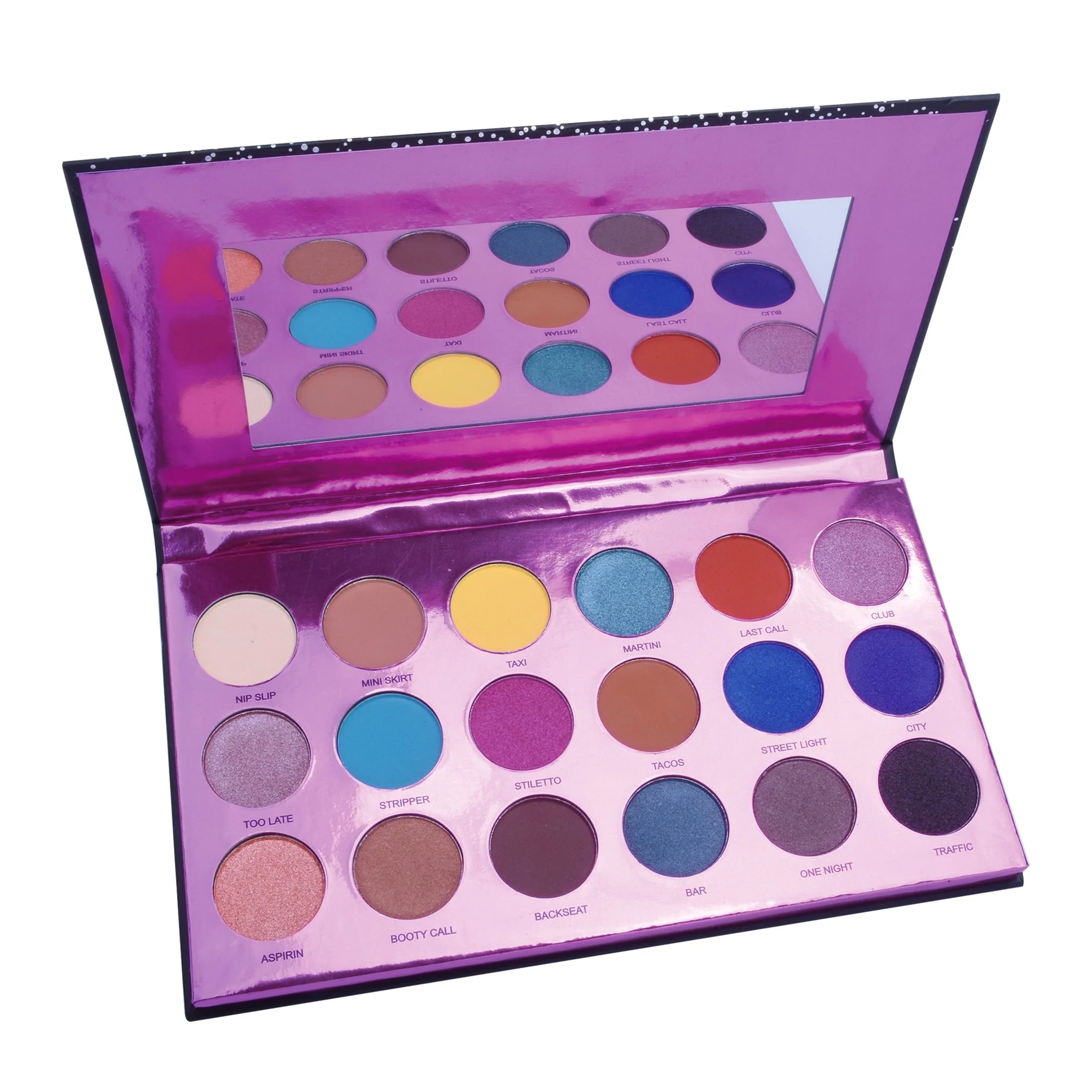 Eco-Friendly Paleta de sombras de ojos Night Life Pure