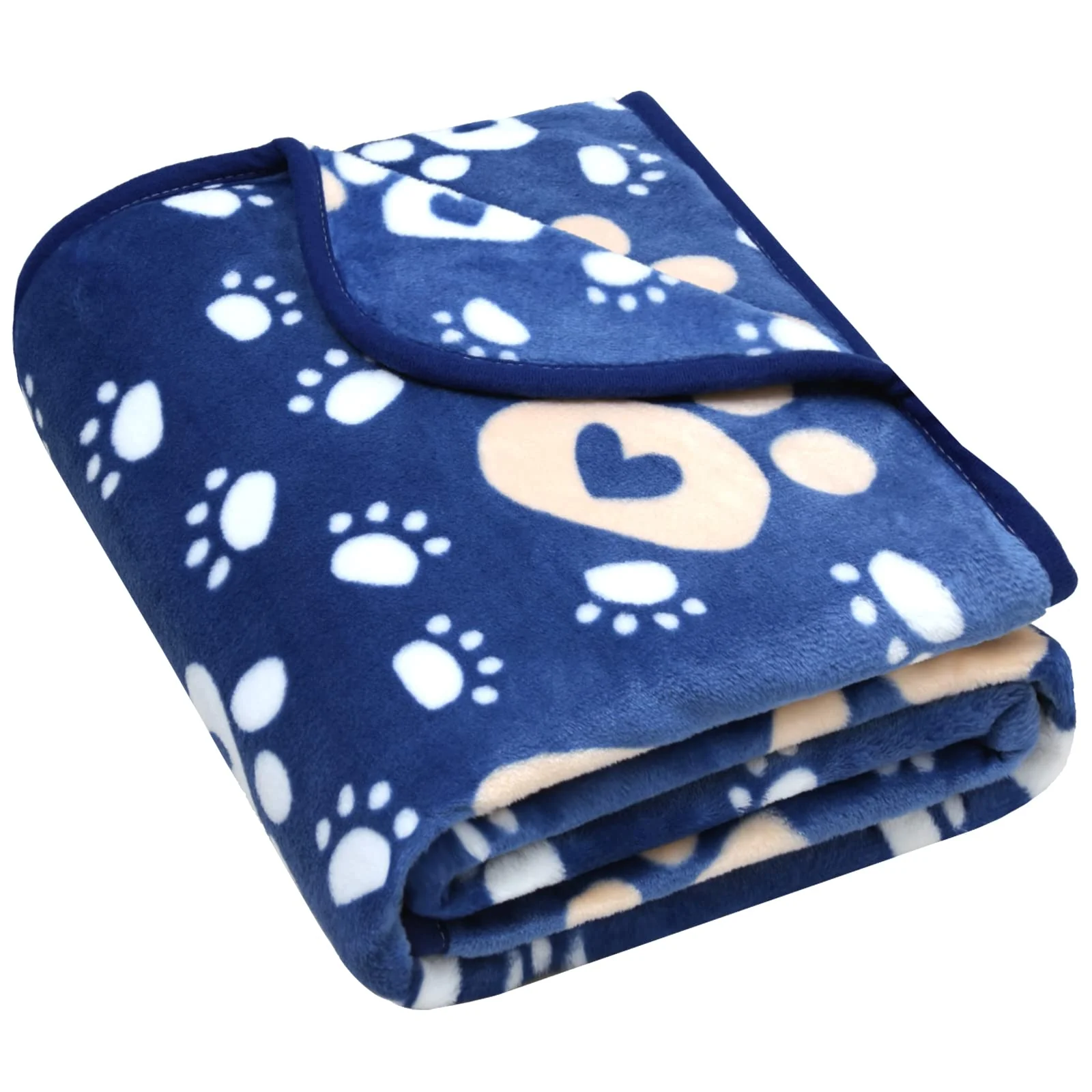 First-Class AHOOCUSTOM Dog Blanket Soft Fleece Flannel Throw for Dogs and Cats Crafted