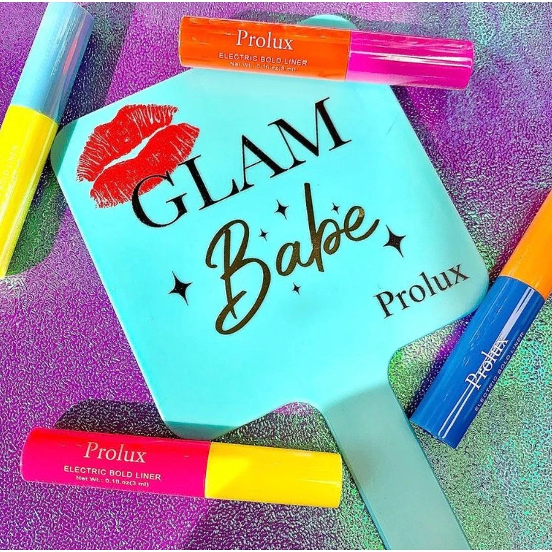 Original Espejo de mano Glam Babe Green