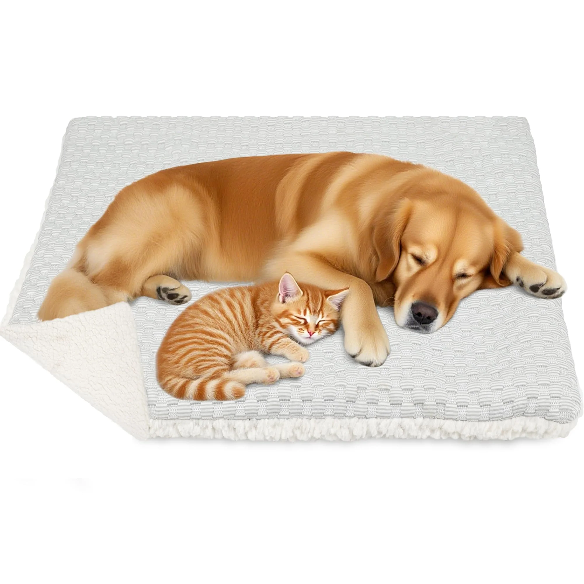 Breathable PatiencET Dog Cooling Mat 18” x 24” – Reversible Crate Pad for Pets Cool Warm Outstanding