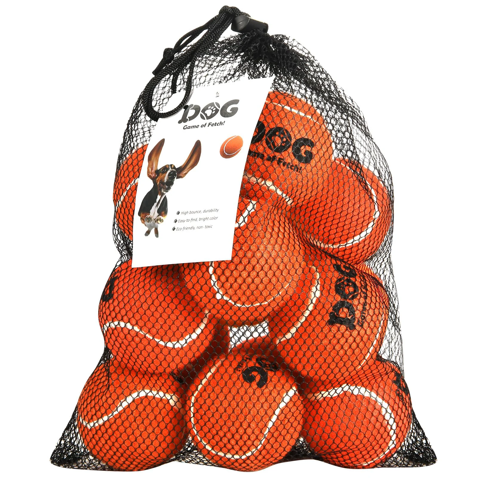 Trusted AMA SPORT Tennis Balls for Dogs – 12 Pack 2.5 Orange Floating Dog Balls for Fetch Water Play Recyclable