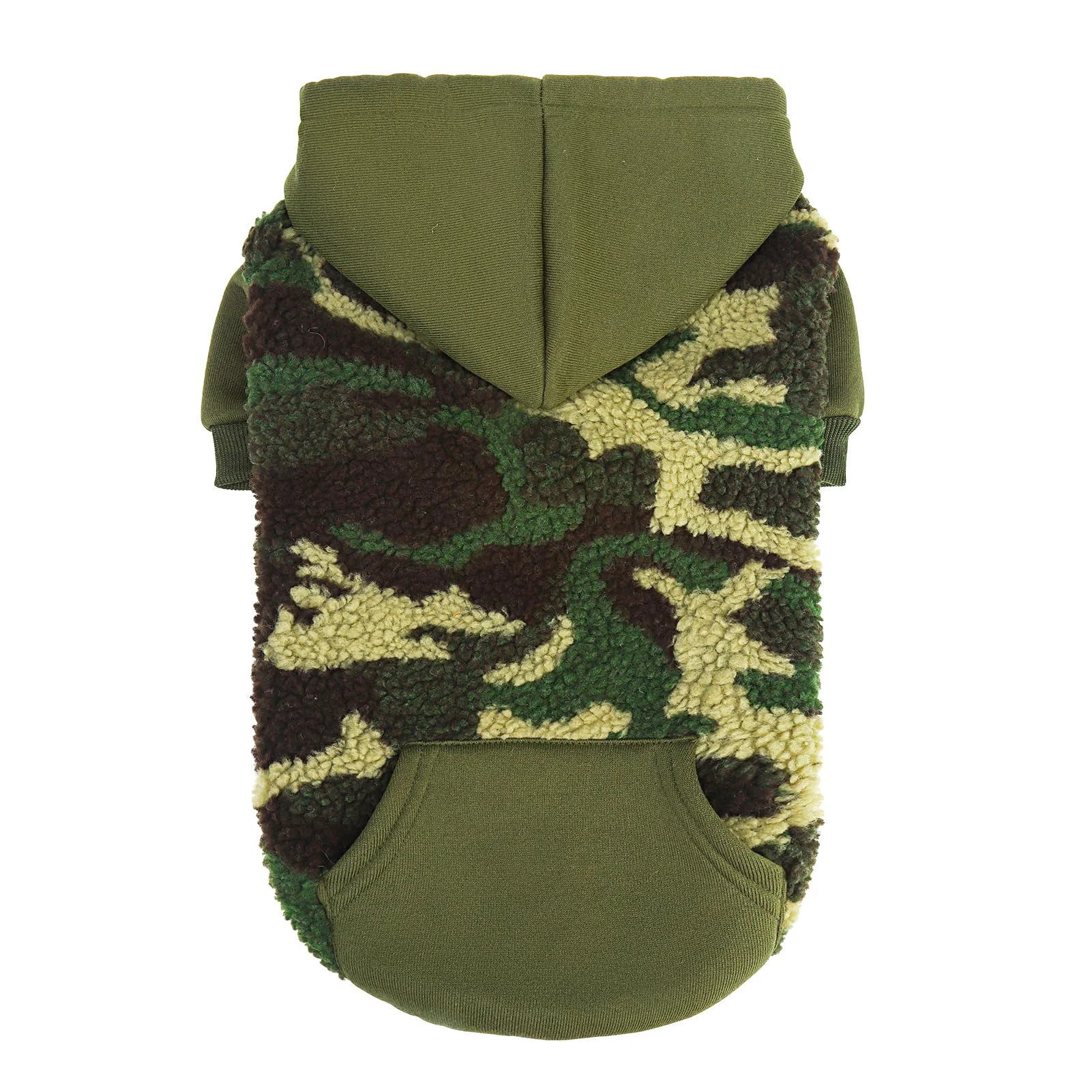 Stylish PUPTECK Dog Hoodie – Warm Camouflage Puppy Sweatshirt for Small to Large Dogs Size L Fast
