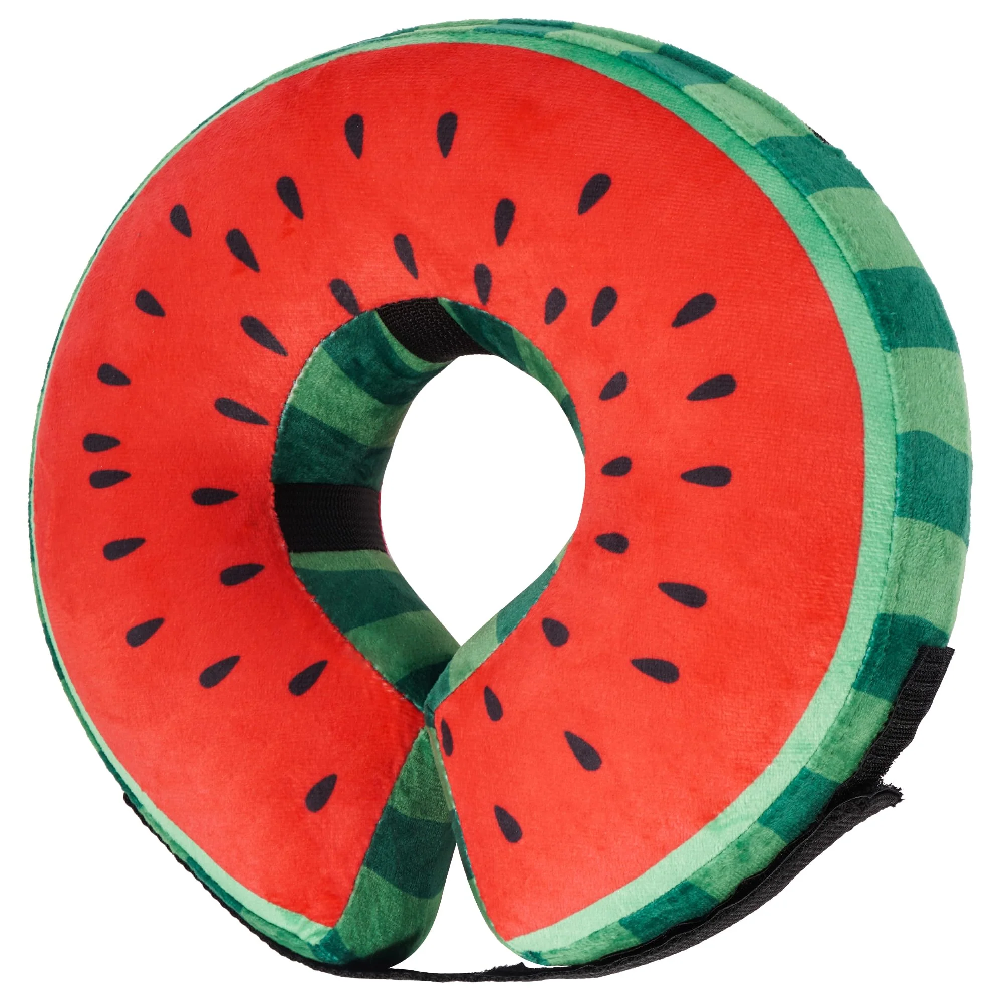 Superior Cneo Recovery Donut Collar for Dogs Cats – Inflatable Soft Cone After Surgery Watermelon Medium Eco-Friendly