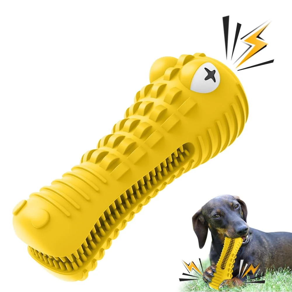 Comfortable Cutiful Indestructible Gator Dog Toy for Aggressive Chewers – Large Medium Breeds High-Grade