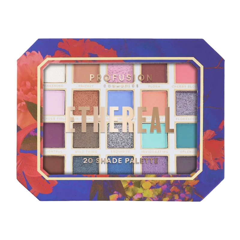 Premium Material Superbloom Paleta Ethe de 20 tonos Unique