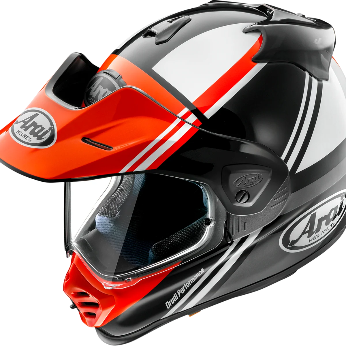 Flexible ARAI HELMETS XD-5 Helmet – Cosmic – Red – Medium 0140-0485 Quality