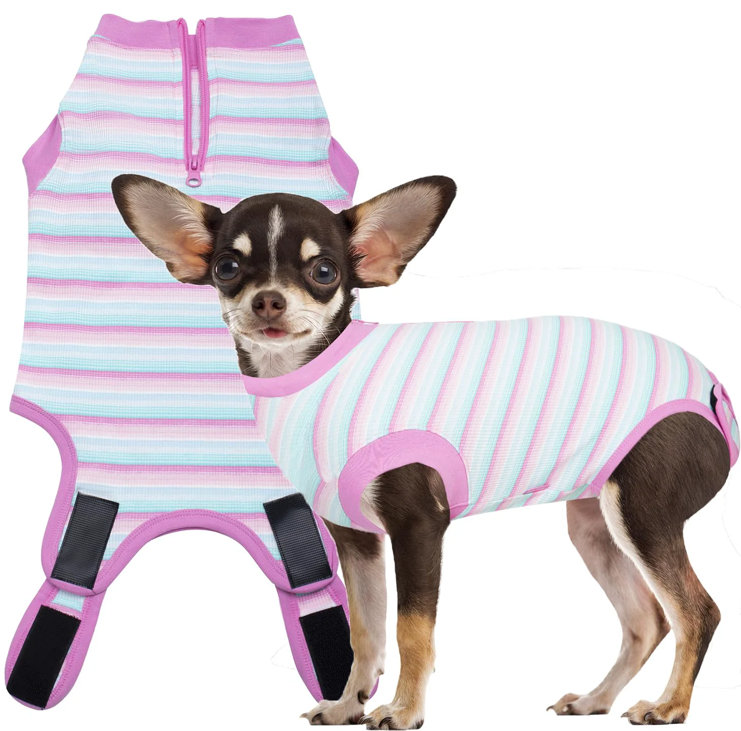 Smooth Wabdhaly Recovery Suit for Dogs – Cone for Female Spay Breathable Easy Potty Breaks Efficient