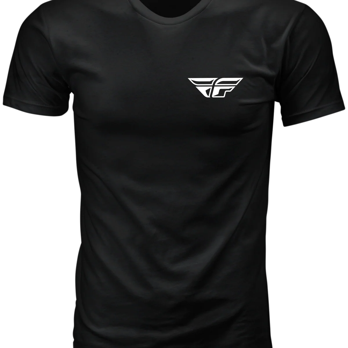 Unique Fly Staple Tee Black Sm Verified