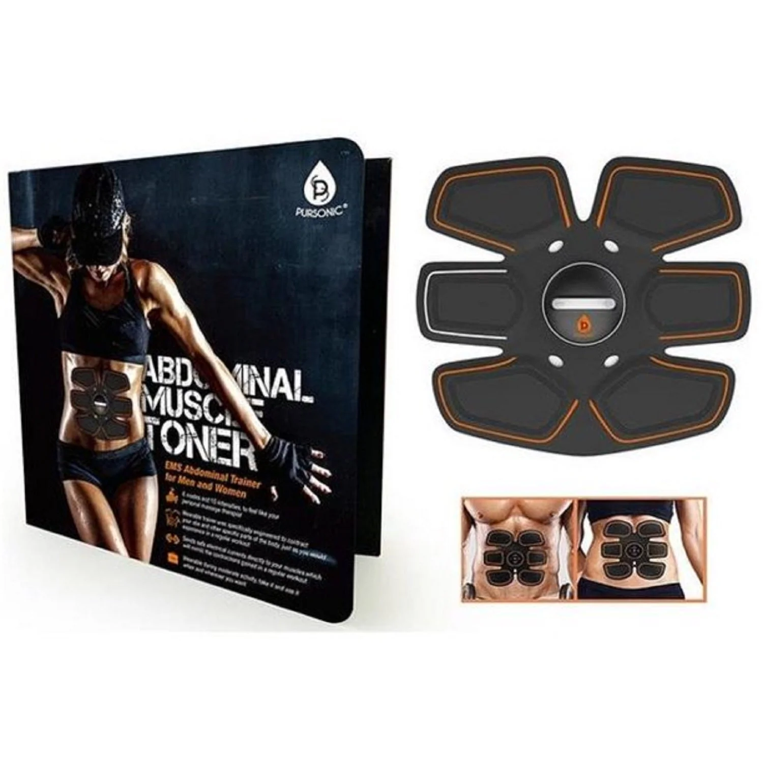 Durable Masajeador tonificador de músculos abdominales Classic