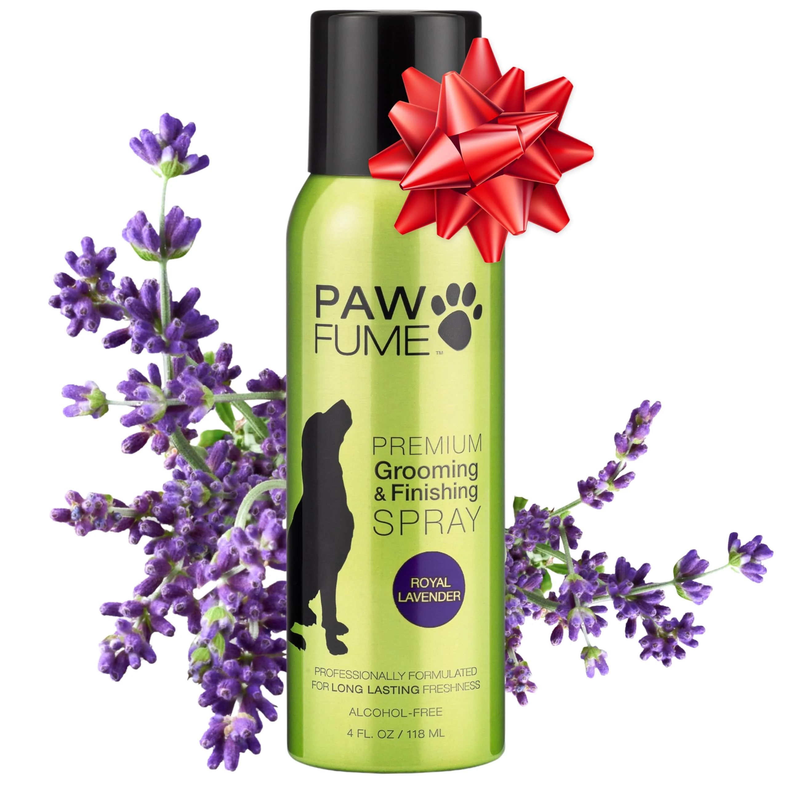 Elegant PAWFUME Dog Detangler Grooming Spray Royal Lavender – Hypoallergenic Alcohol- Premium Material