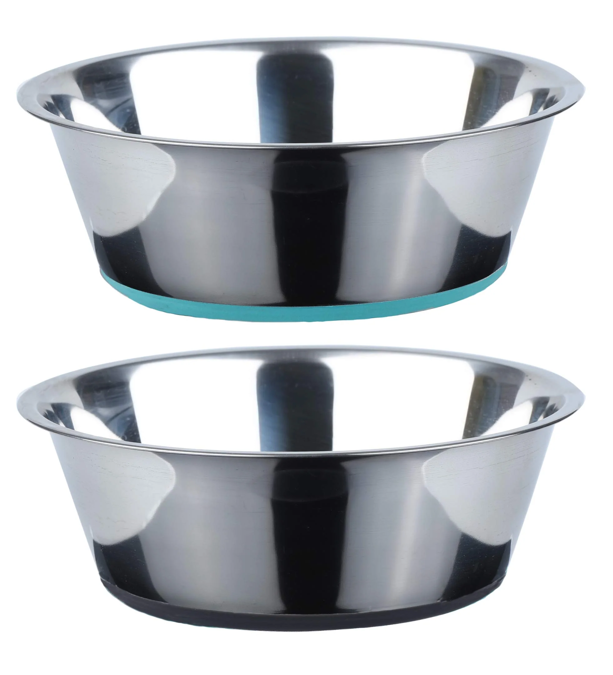 Responsible PEGGY11 Deep Stainless Steel Anti-Slip Dog Bowls – 2-Pack 3 Cups Easy-to-Use