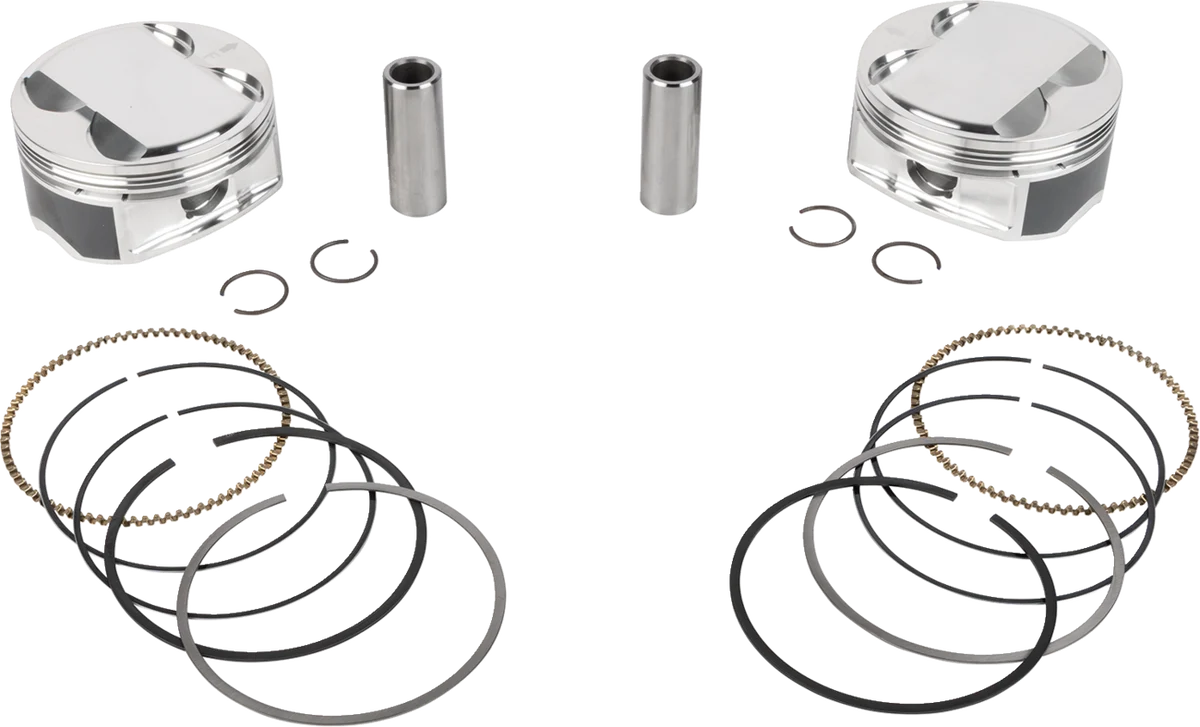 Advanced JE PISTONS Piston Kit – 4.075 Bore – 4.625 Stroke – 11.5 1 CR – 121 M8 400173 Classic