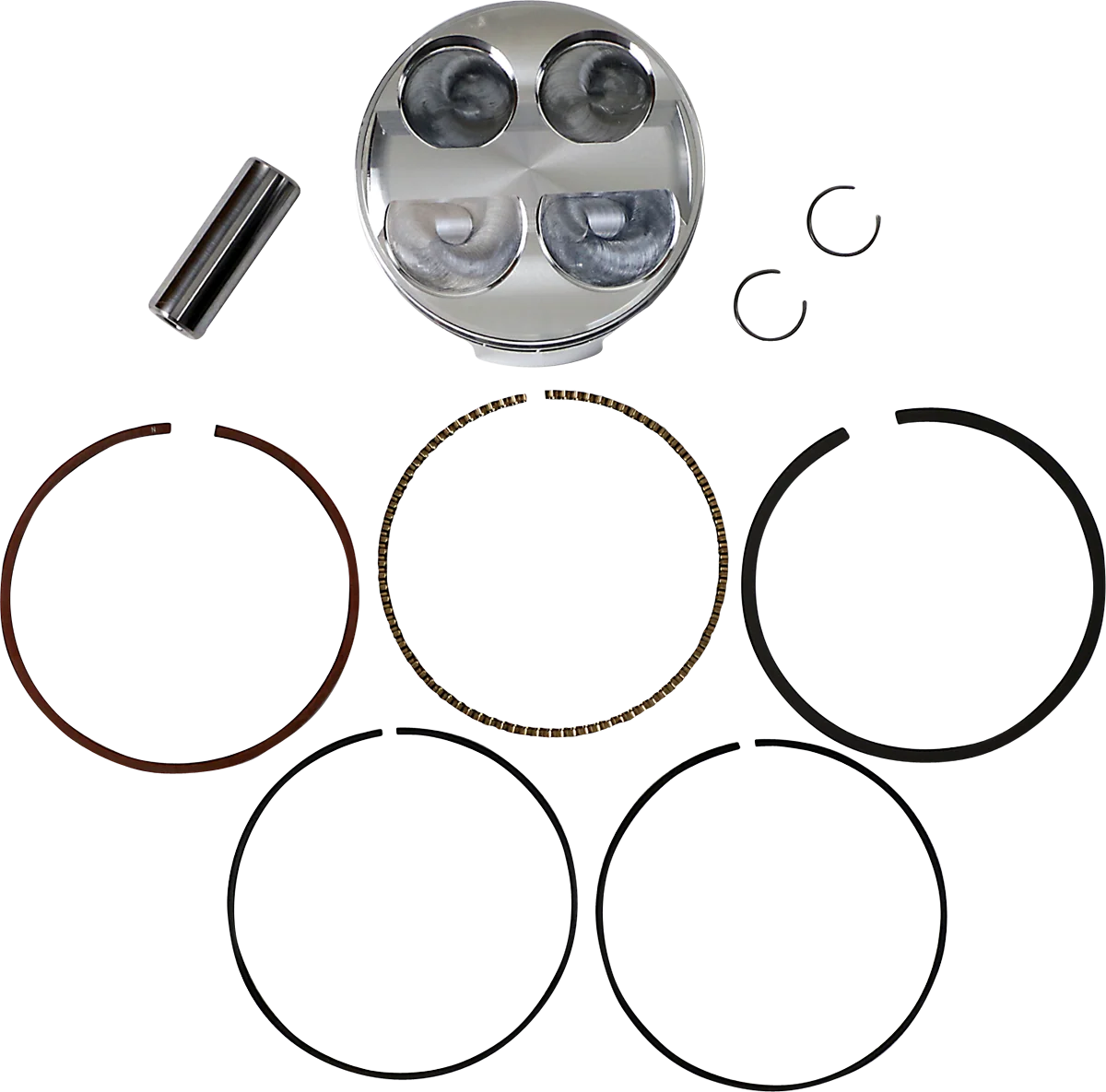 Authentic JE PISTONS Piston Kit – 97.00 mm – 12.8 1 CR – Yamaha 324910 Minimalist