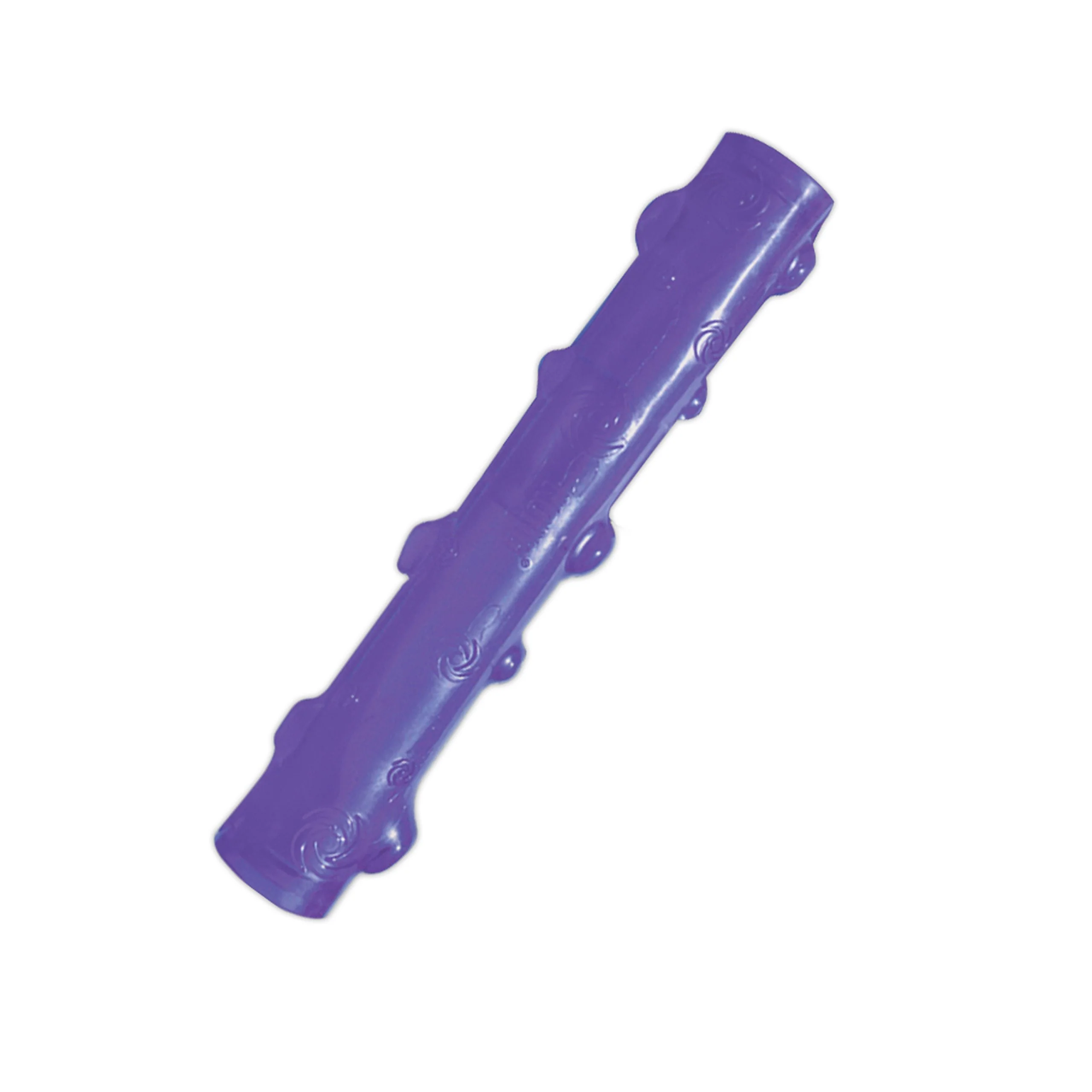 Exceptional KONG Squeezz Stick – Strong Squeaky Dog Toy for Large Dogs Assorted Colors Natural