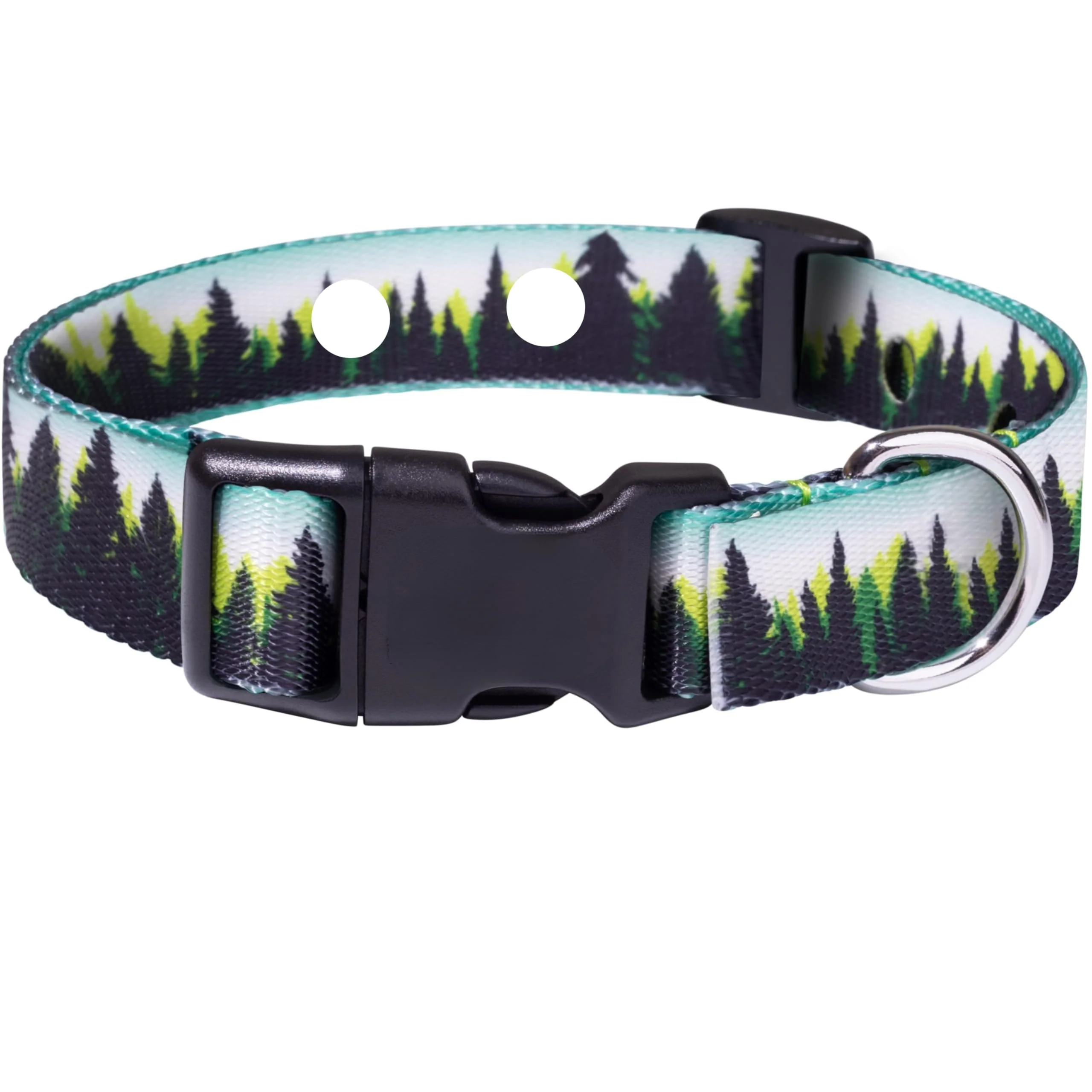 Elegant Gracie To The Rescue E-Collar Strap — Forest 3 4-Inch Compatible with Pet Safe Invisible Fence Premium Material