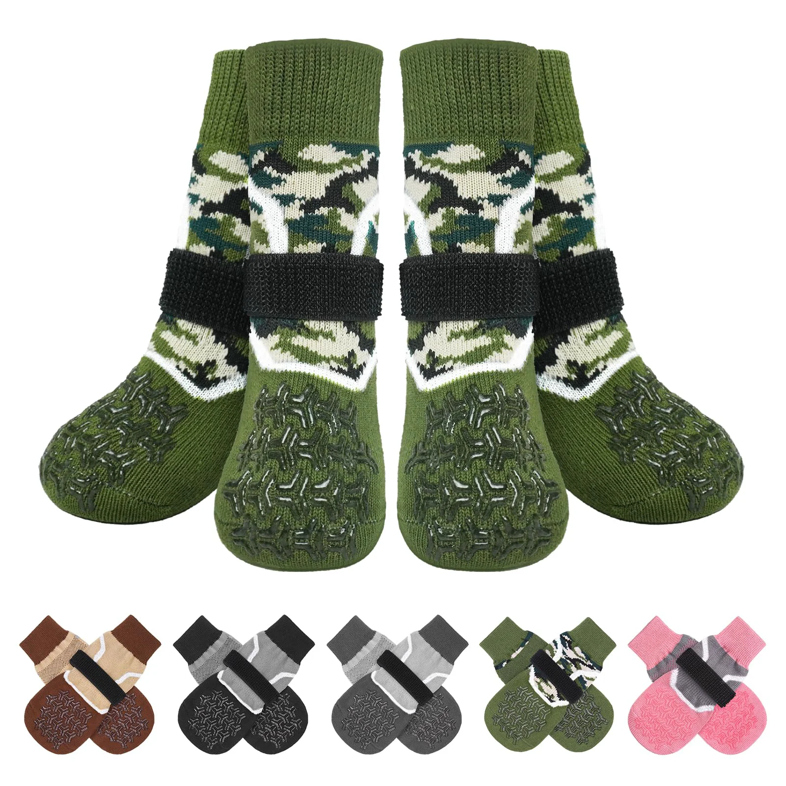 High-End BEAUTYZOO Dog Socks – Anti-Slip Paw Protectors for All Sizes Dependable