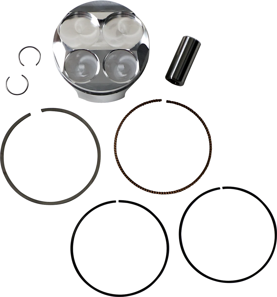 Dependable JE PISTONS Piston Kit – 77.00 mm – 14.0 1 CR – Yamaha 323557 Modern