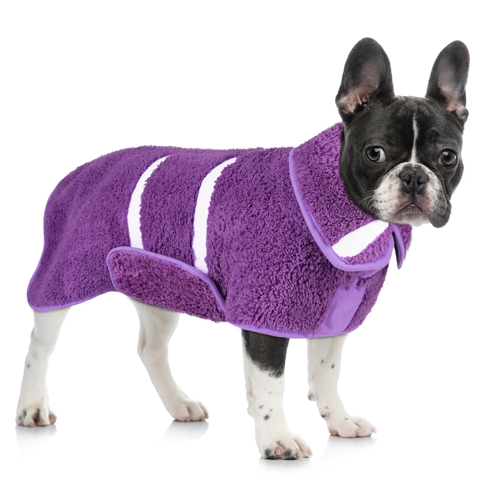 Sustainable Unicorn Catcher Dog Bathrobe – Ultra-Absorbent Quick-Drying Towel Robe S-XXL Environmentally Friendly