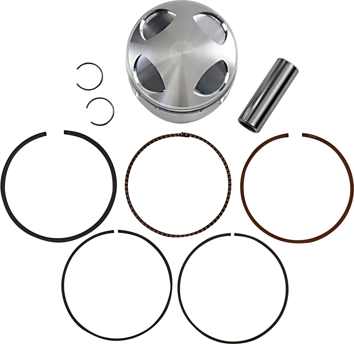 Smart JE PISTONS Piston Kit – 86.00 mm – 10.6 1 CR – Honda 132699 First-Class