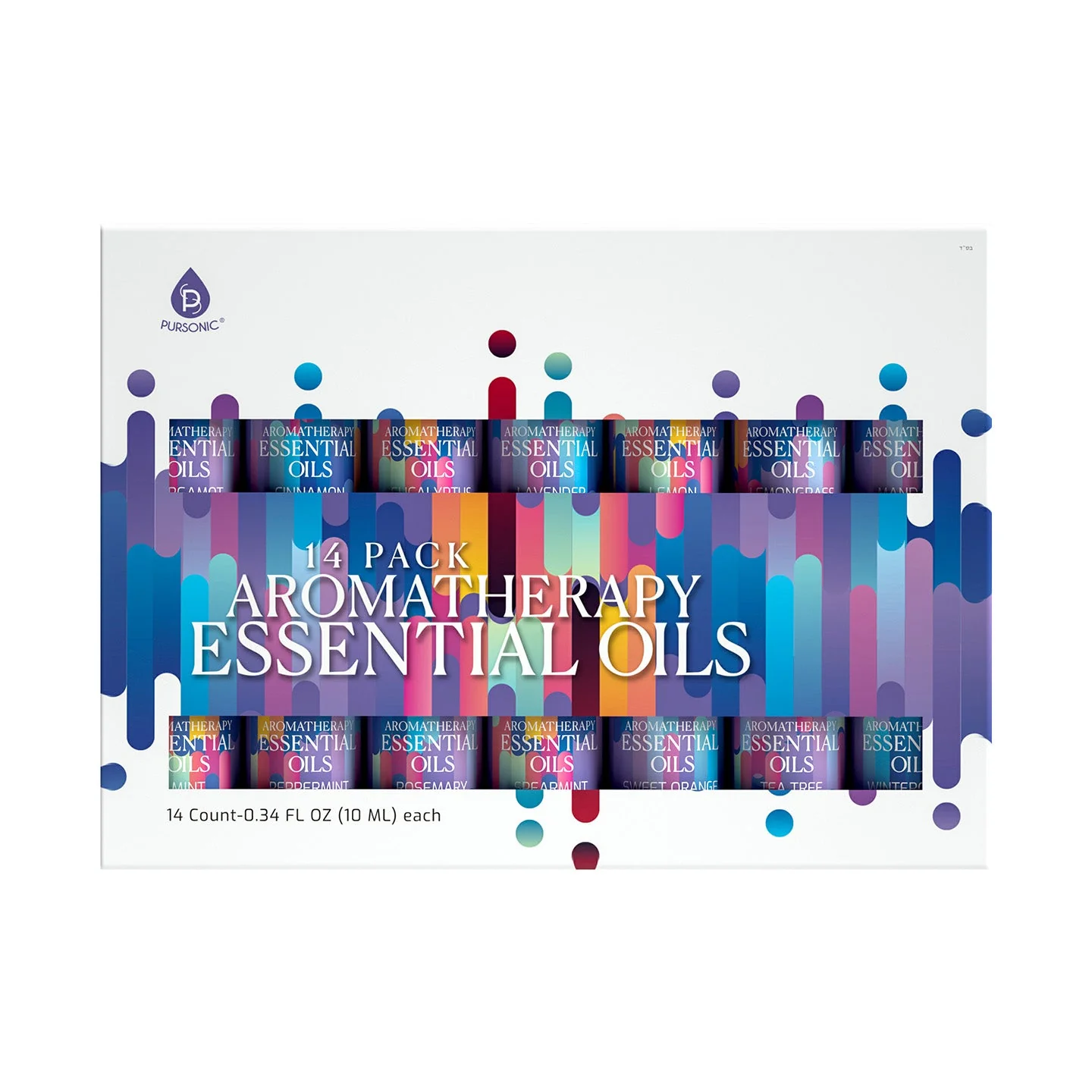 Breathable Set de regalo de 14 aceites esenciales de aromaterapia Crafted