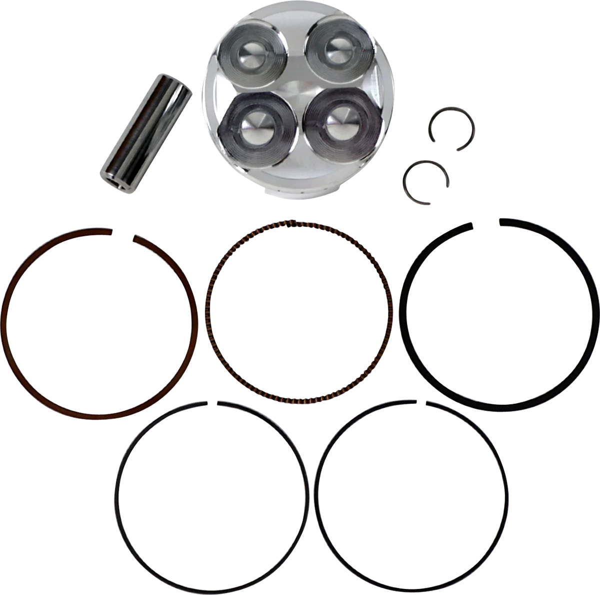 Unique JE PISTONS Piston Kit – 66.00 mm – 12.5 1 CR – Honda 262279 Original