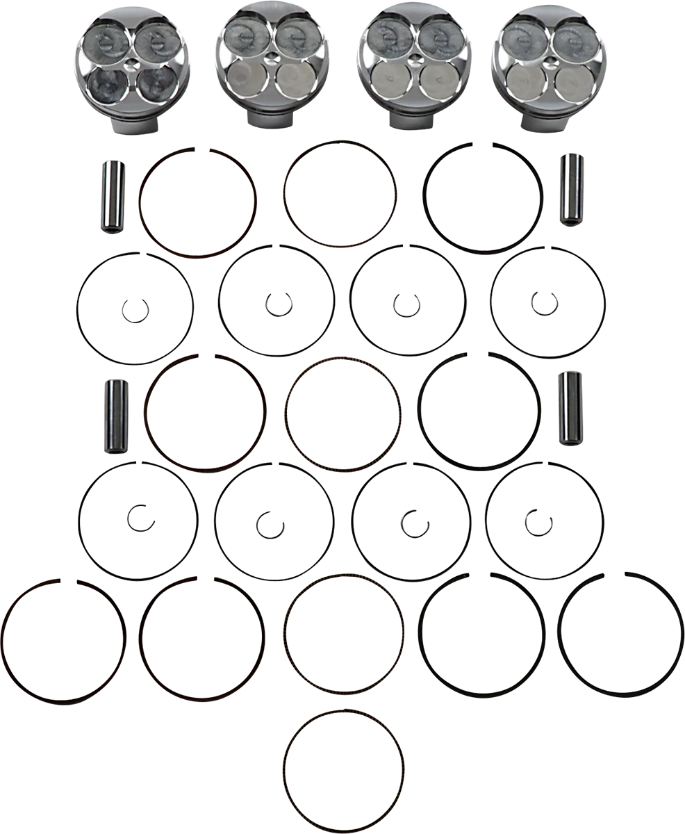 Fashionable JE PISTONS Piston Kit – 69.00 mm – 13.2 1 CR – Suzuki 308645 Crafted