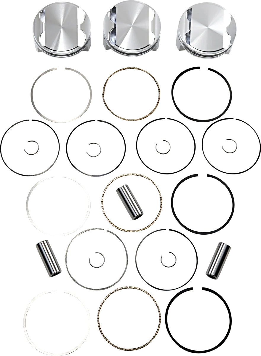 Advanced JE PISTONS Piston Kit – 101.60 mm – 10.5 1 CR – Triumph 317209 Modern