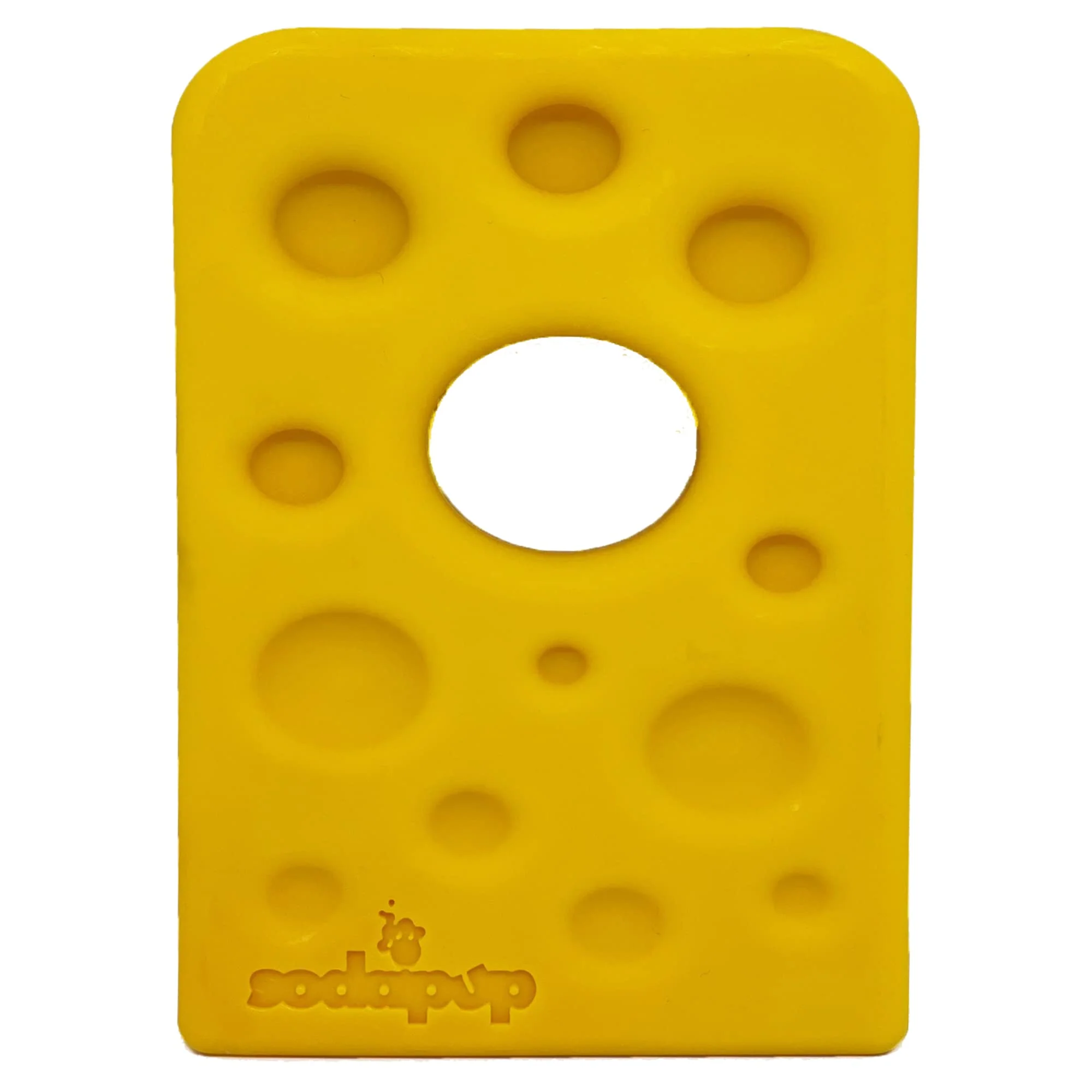 Quality SodaPup Swiss Cheese Wedge – Durable USA-Made Nylon Dog Chew Toy for Mental Stimulation and Fresh Breath Casual