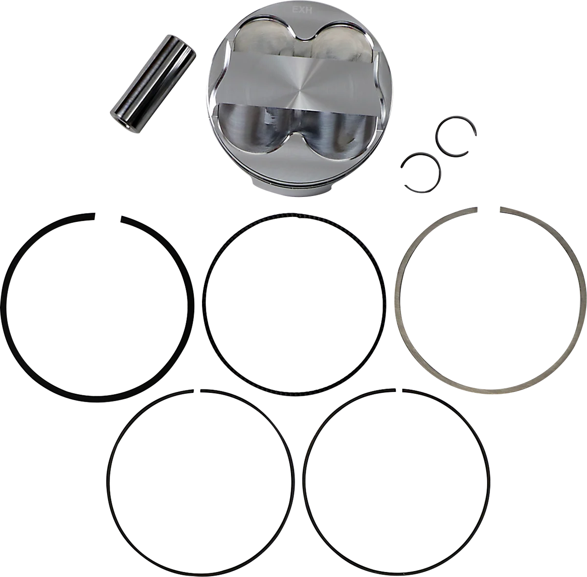 Genuine JE PISTONS Piston Kit – 95.50 mm – 12.8 1 CR – Suzuki 252743 Relaxed