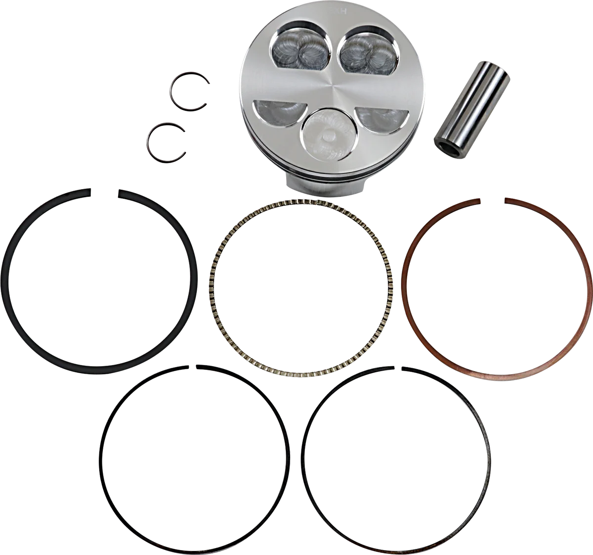 Dependable JE PISTONS Piston Kit – 98.00 mm – 13.0 1 CR – Yamaha 222086 Reusable