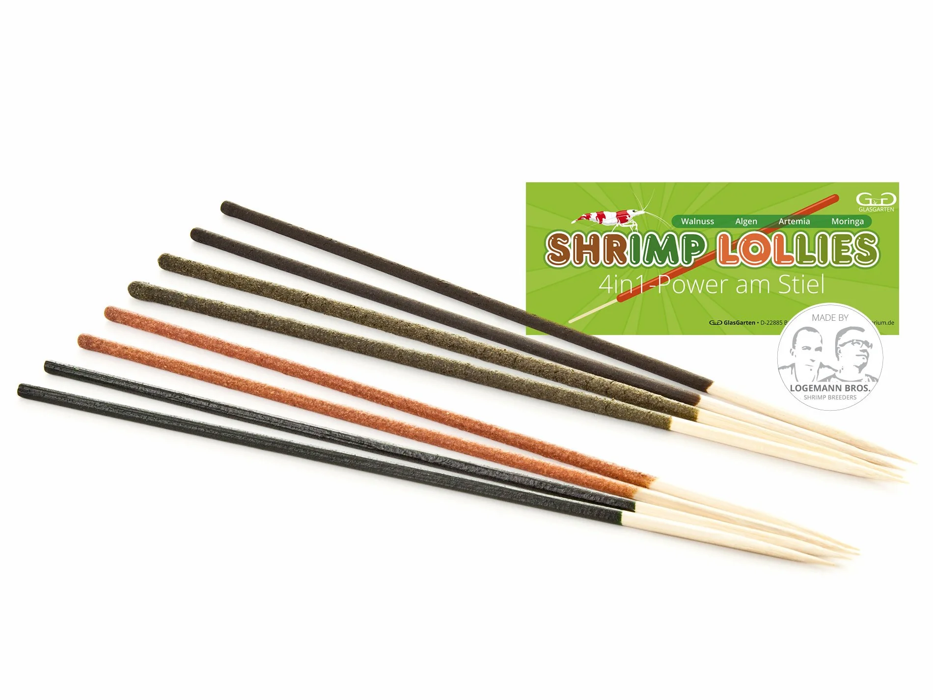 Trusted GlasGarten Shrimp Lollies – 4in1 Power Shrimp Food Original Design